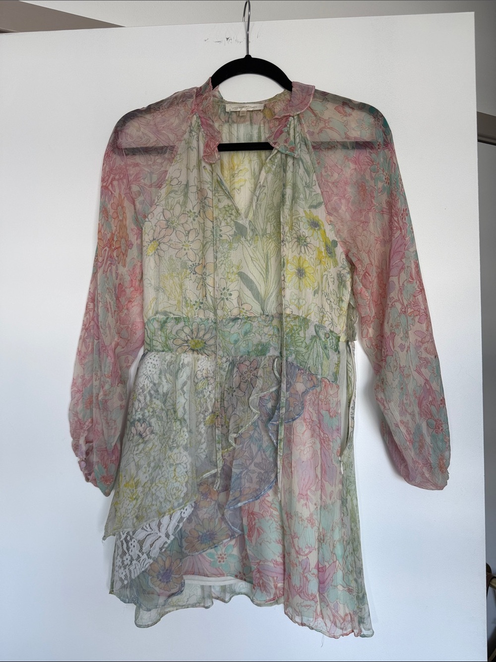 LoveShackFancy Glads Dress Enchanted Wind - 00